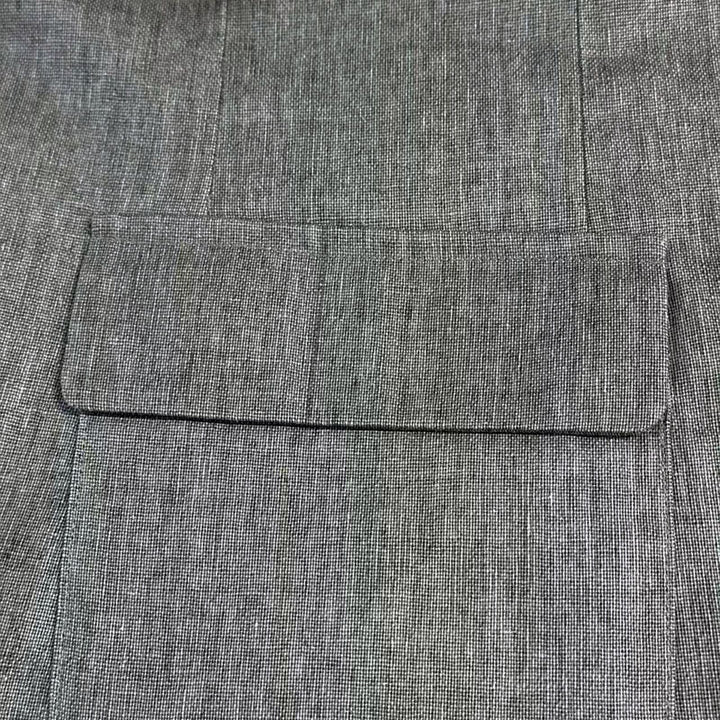 Heren Casual Katoen Linnen Notch Revers Effen Slim-fit blazer 34577242M