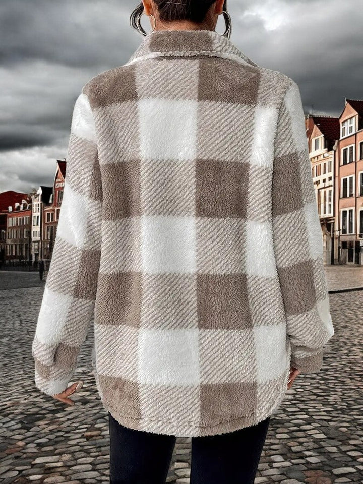 Elizabeth™ | Geruite Winterjas Dames