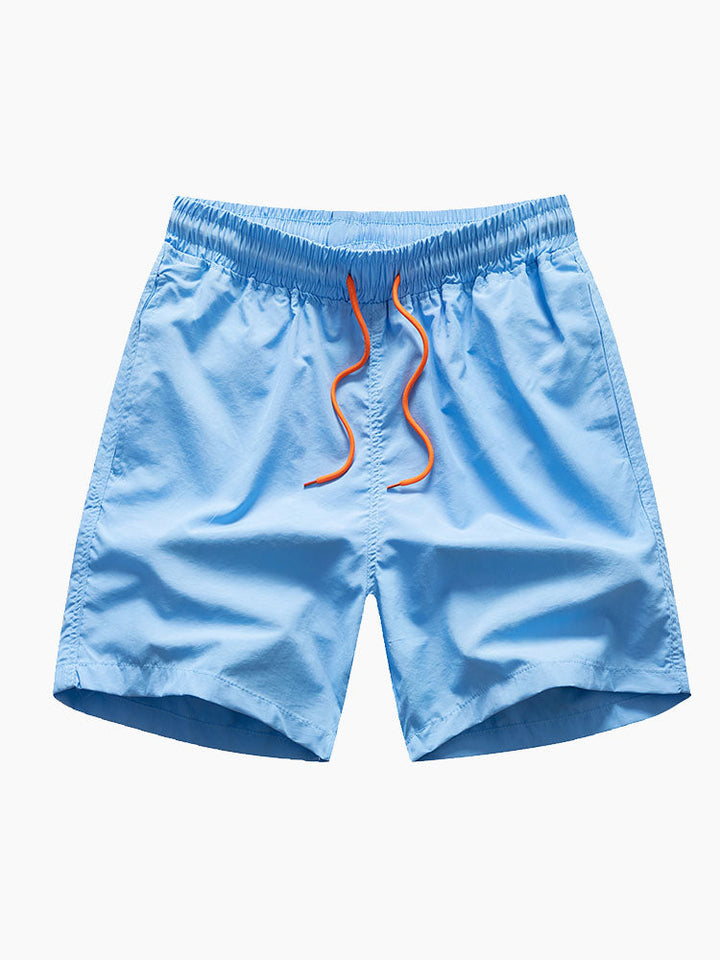 Tropische Planten en Orang-oetan Print Doorknoop Shirt & Zwembroek