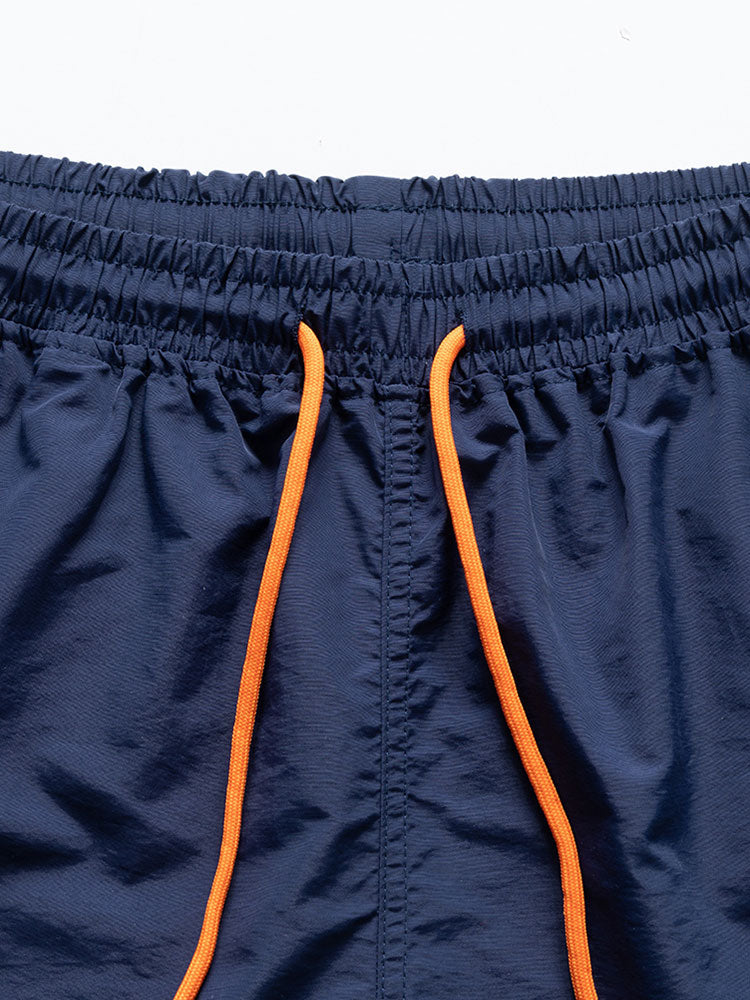 Kleurrijke Bladerprint Doorknoop Shirt & Zwembroek