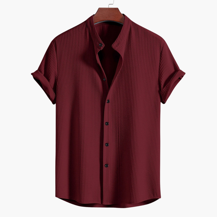 Cyrus | Herenoverhemd ontmoette Staande Kraag