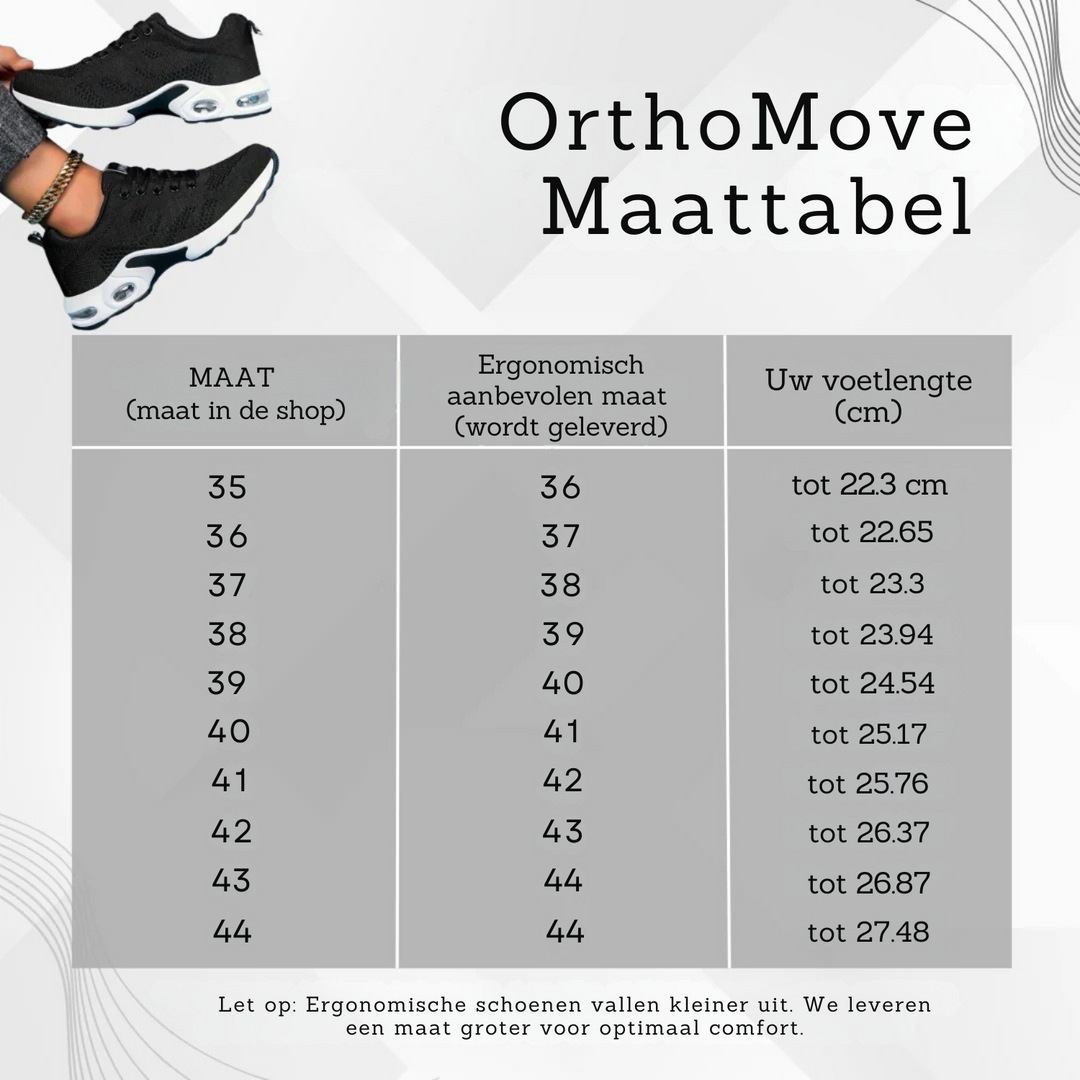 OrthoMove™ - Orthopedische Pijnstillende Schoenen