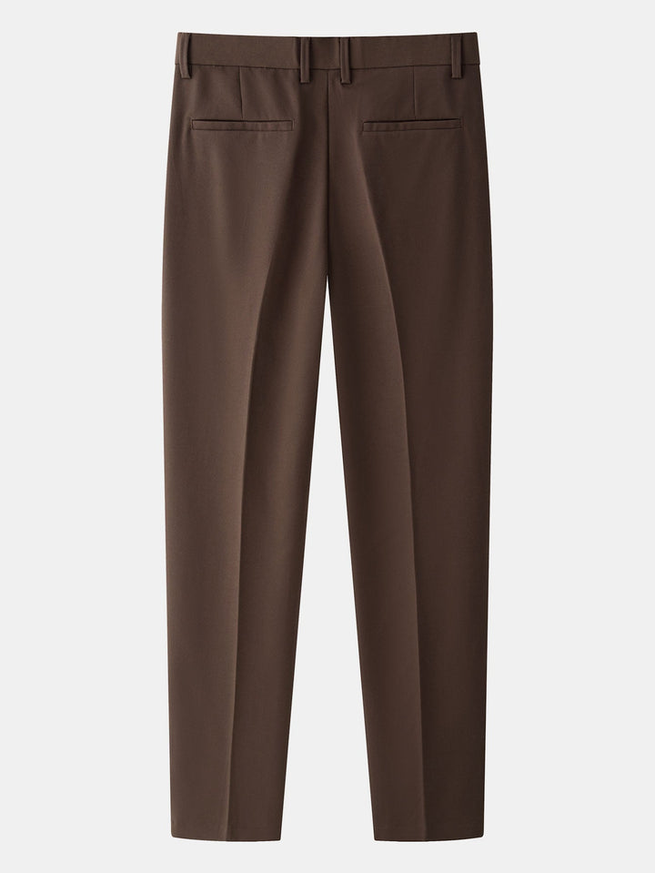 Contrast Getextureerde Johnny Kraag Polo & Slim Fit Getaperde Broek