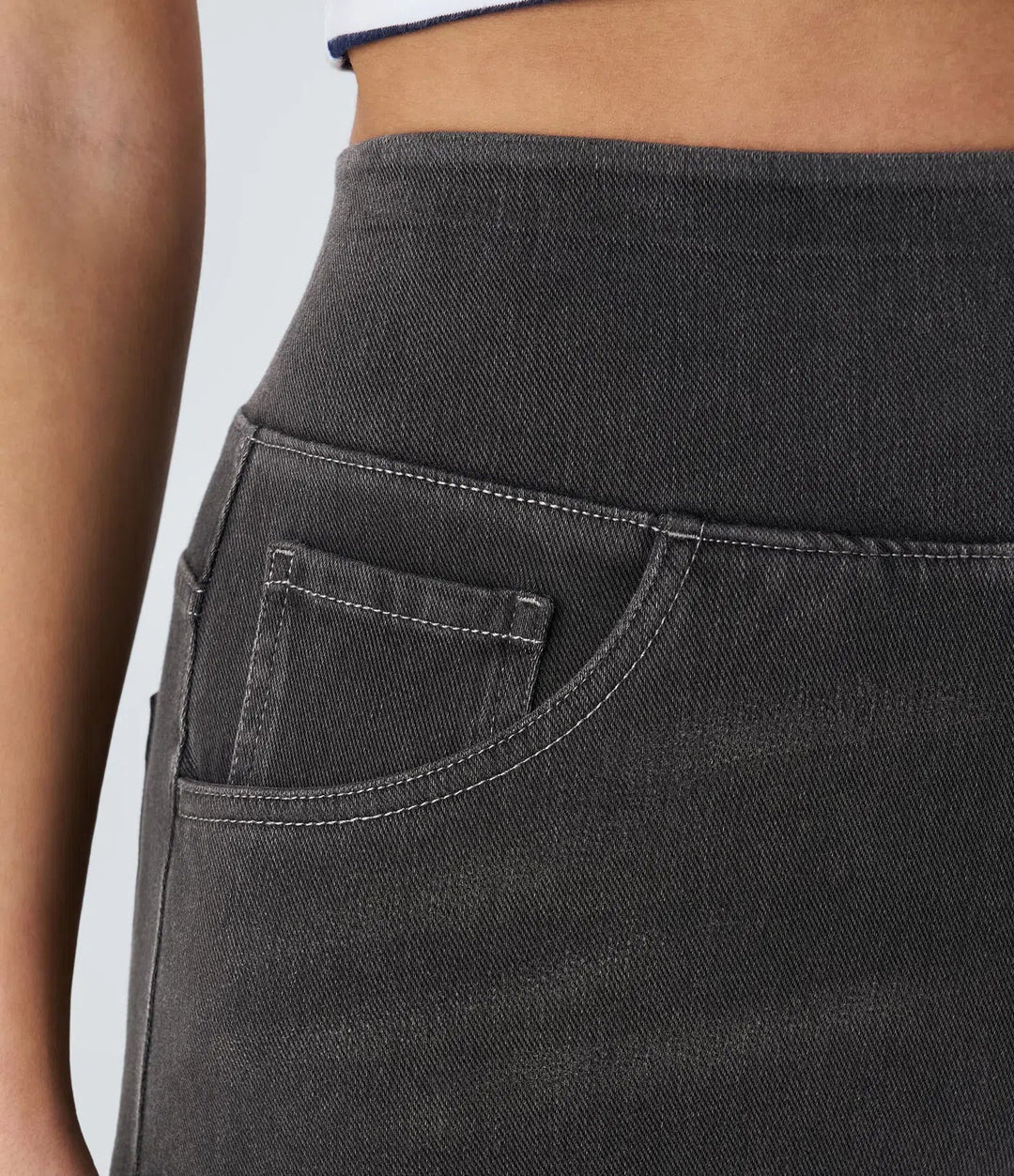 Eva | Comfortabele & Elastische Broek Met Hoge Taille