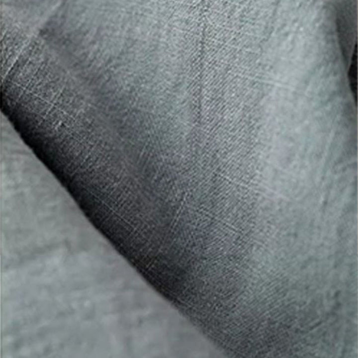 Van Dame Casual Effen Kleur Katoen Linnen Broek met Touwtjes voor Dames met Zakken