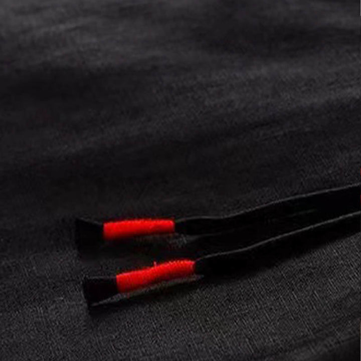 Van Dame Casual Effen Kleur Eén Knop Vrouwen Capri Wijde Pantalon Met Zakken