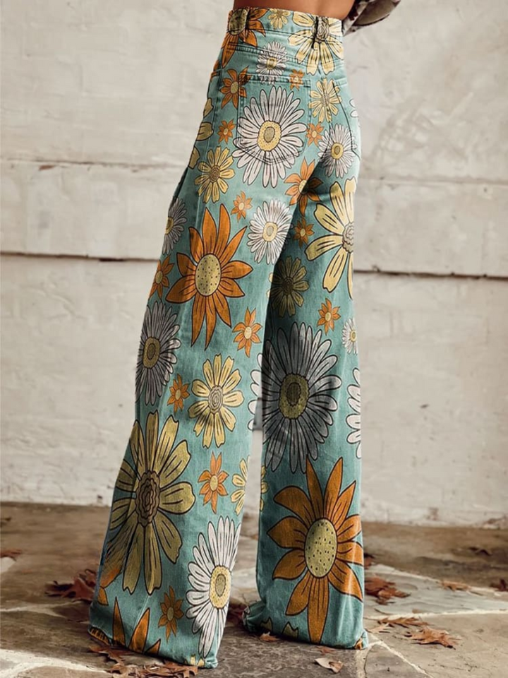 Daisy | Festival Bloom Wijde-Pantalon