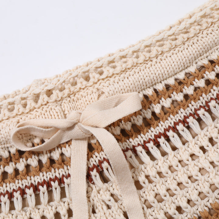 【24-uurs verzending】Heren Vakantie Gevlochten Strandshorts