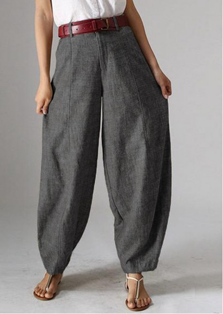 Effen Kleur Casual Effen Linnen Broeken 