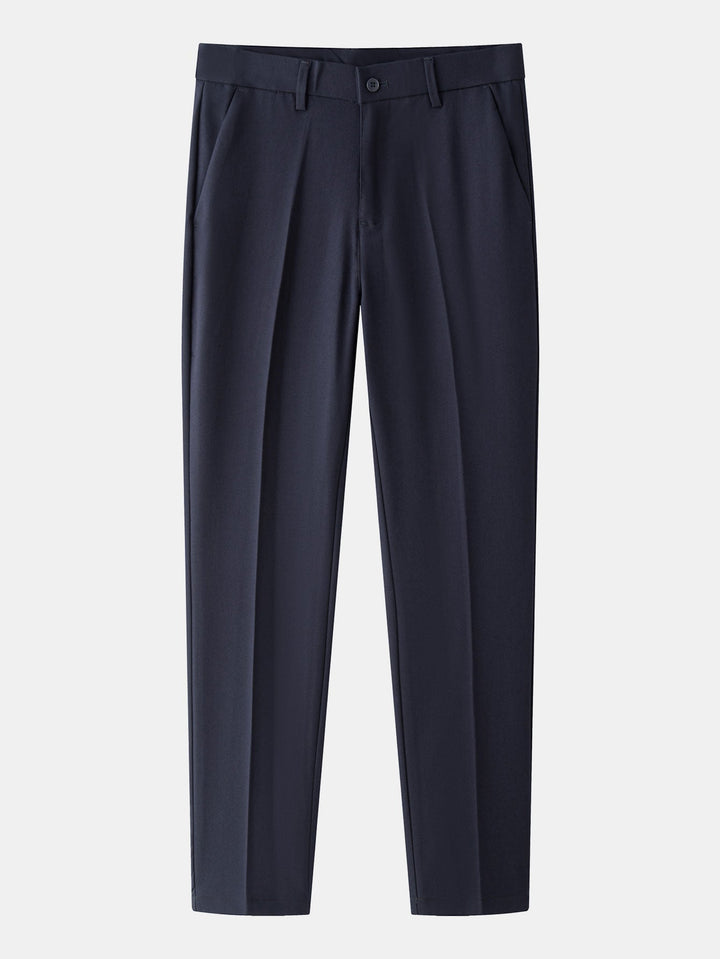 Contrast Getextureerde Johnny Kraag Polo & Slim Fit Getaperde Broek