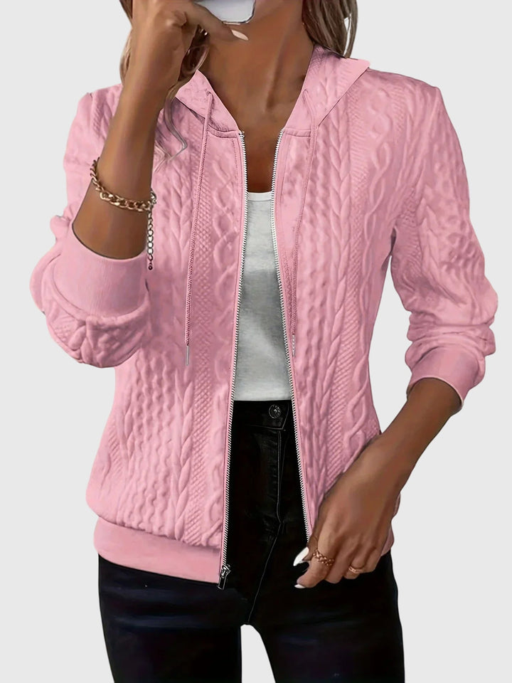 Jenna | Hoodie met Rits