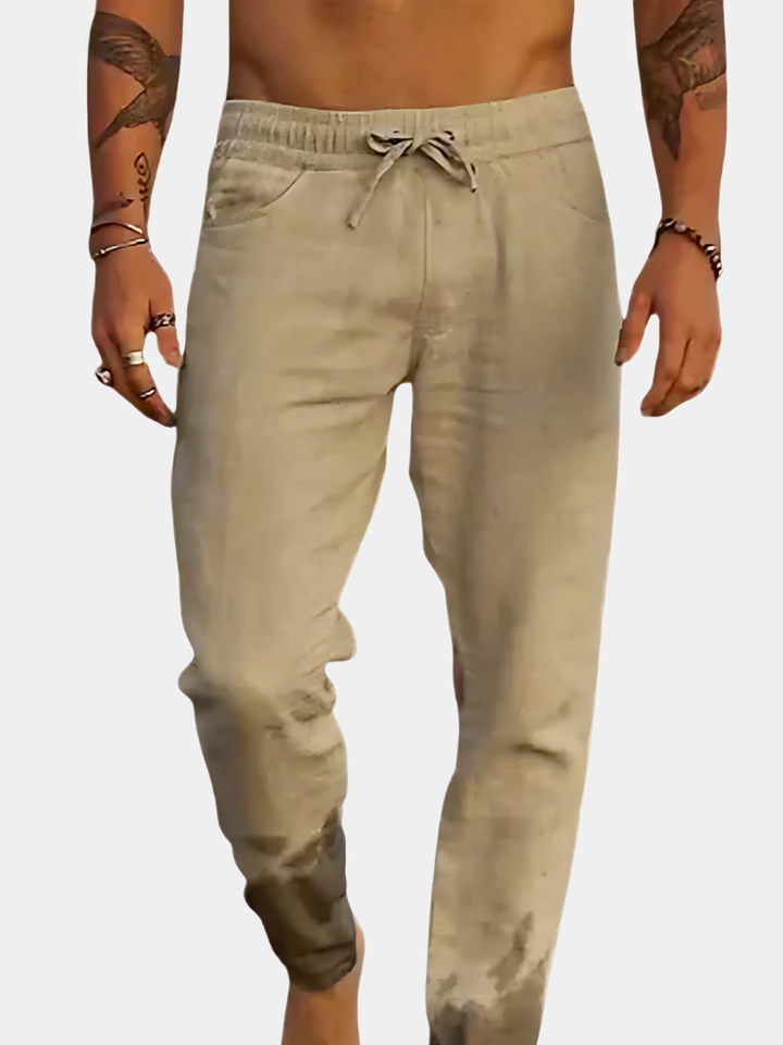 Van Dame™ | Linnen strandbroek 