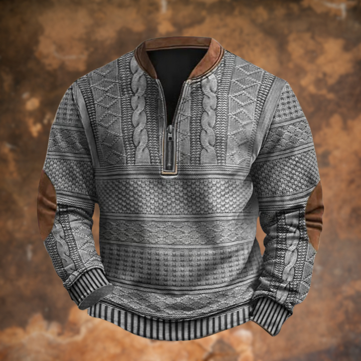 Maxime – Gebreide Trui met Ritsdetail