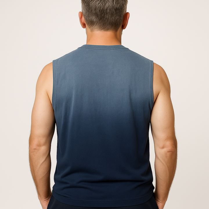 Heren Zomer Mode Eenvoudige Gradiënt Katoenen Tanktop MTA2026E3P