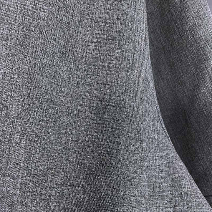 【24-uurs verzending】Heren Effen Kleur Lapel Katoen Linnen Korte Mouwen Shirt 82339241X