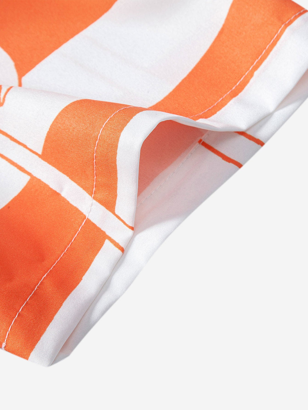Palmboom Print Doorknoop Shirt & Heren Halflange Zwembroek met Trekkoord