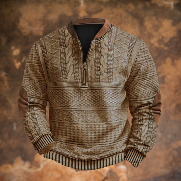 Maxime – Gebreide Trui met Ritsdetail