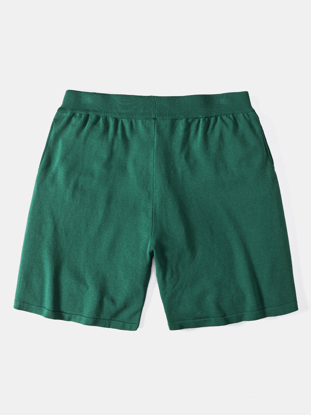 Paisley Knop Tricot Overhemd & Gebreide Shorts