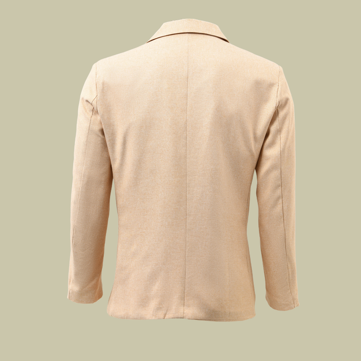 Herenmode Notch Revers Twee Knoppen Casual Blazer 47644865Z
