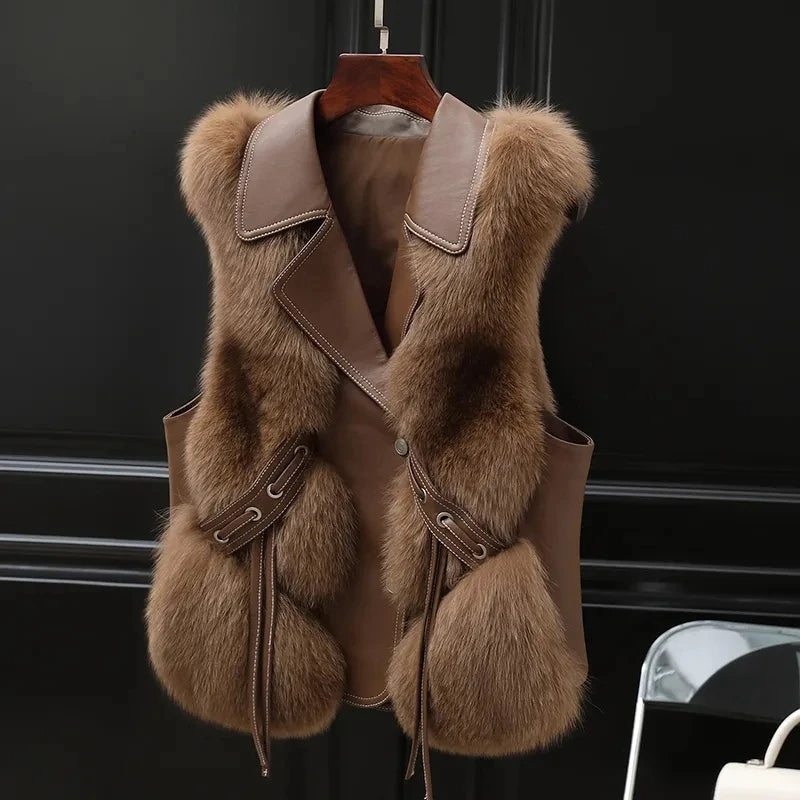 Keizerin Faux Fur Gilet