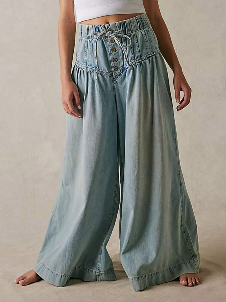 Losse Pas Wijde Jeans