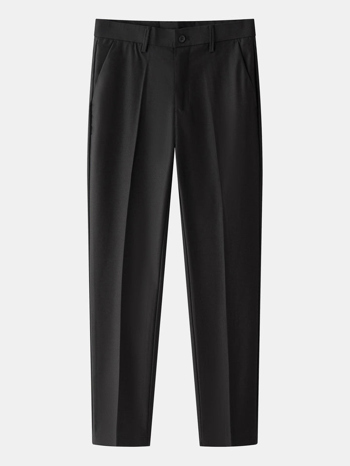 Contrast Getextureerde Johnny Kraag Polo & Slim Fit Getaperde Broek
