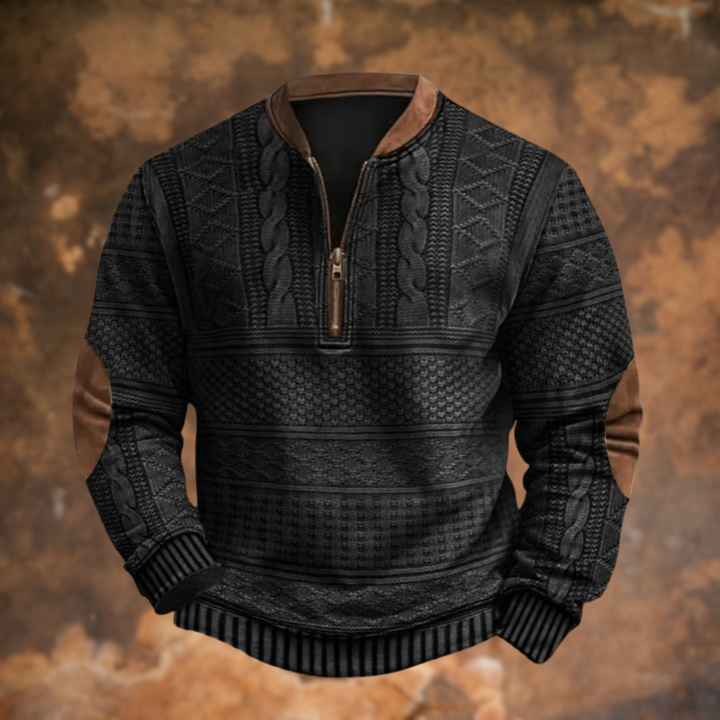 Maxime – Gebreide Trui met Ritsdetail