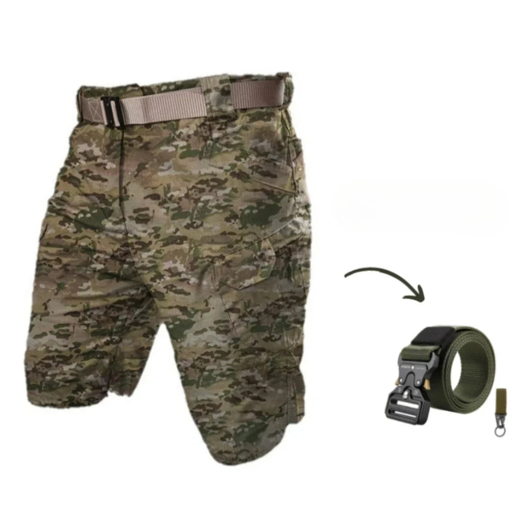 DAMIAN - CARGOSHORTS MET 7 ZAKKEN EN GRATIS RIEM