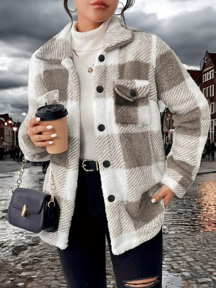 Elizabeth™ | Geruite Winterjas Dames