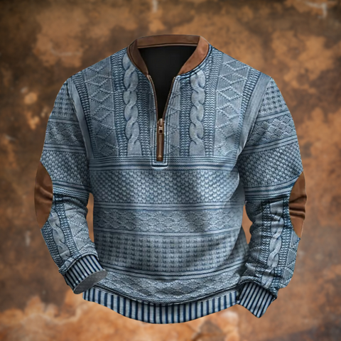 Maxime – Gebreide Trui met Ritsdetail