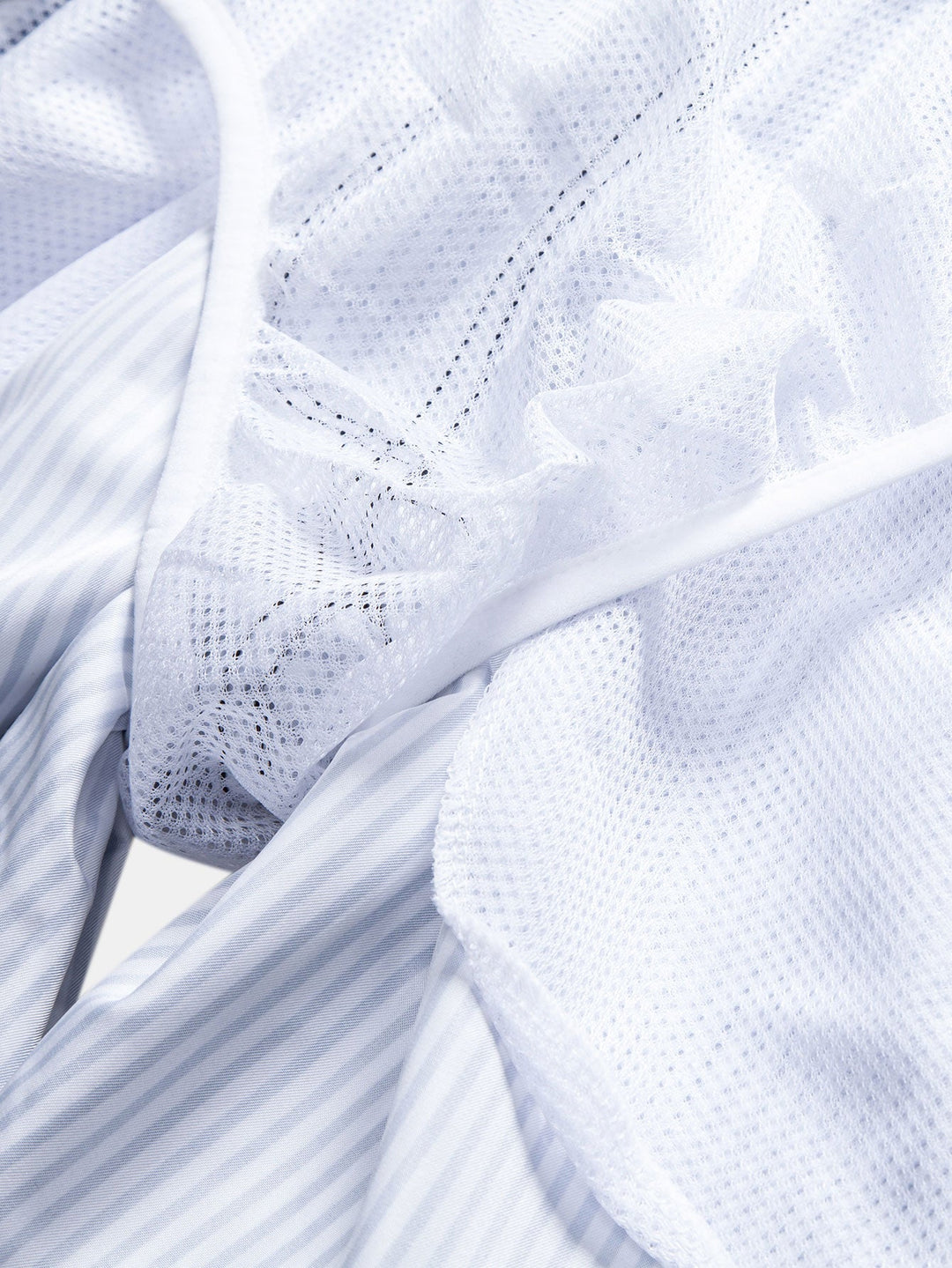 Palmboom Print Doorknoop Shirt & Gestreepte Zwembroek