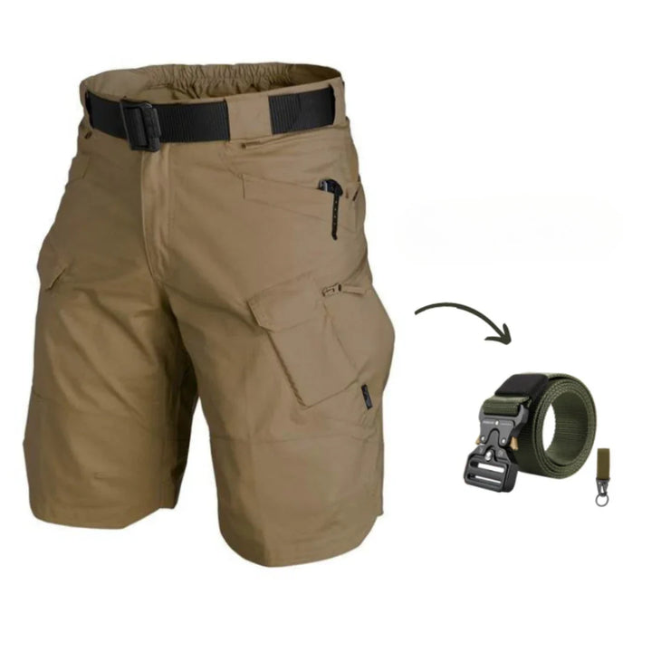 DAMIAN - CARGOSHORTS MET 7 ZAKKEN EN GRATIS RIEM