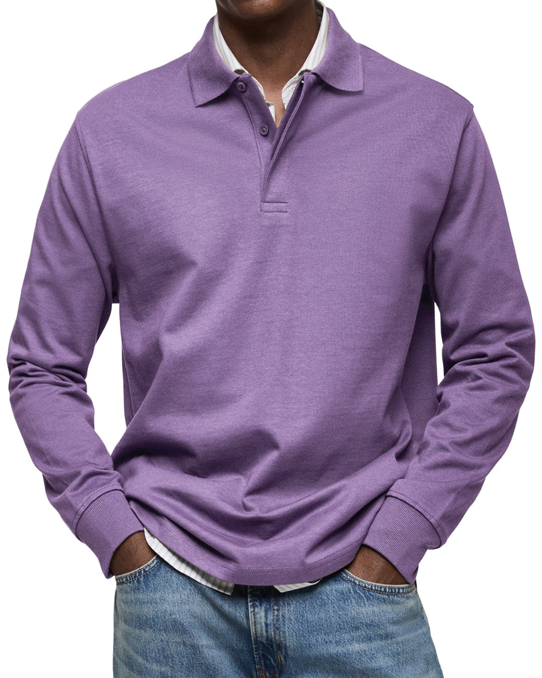 Alexandre™ | Casual poloshirt met lange mouwen 