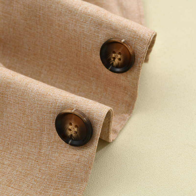 Herenmode Notch Revers Twee Knoppen Casual Blazer 47644865Z