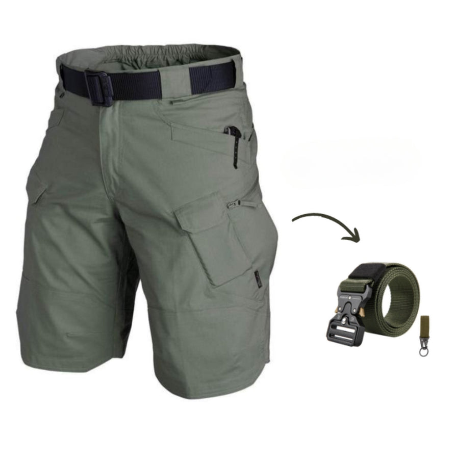 DAMIAN - CARGOSHORTS MET 7 ZAKKEN EN GRATIS RIEM