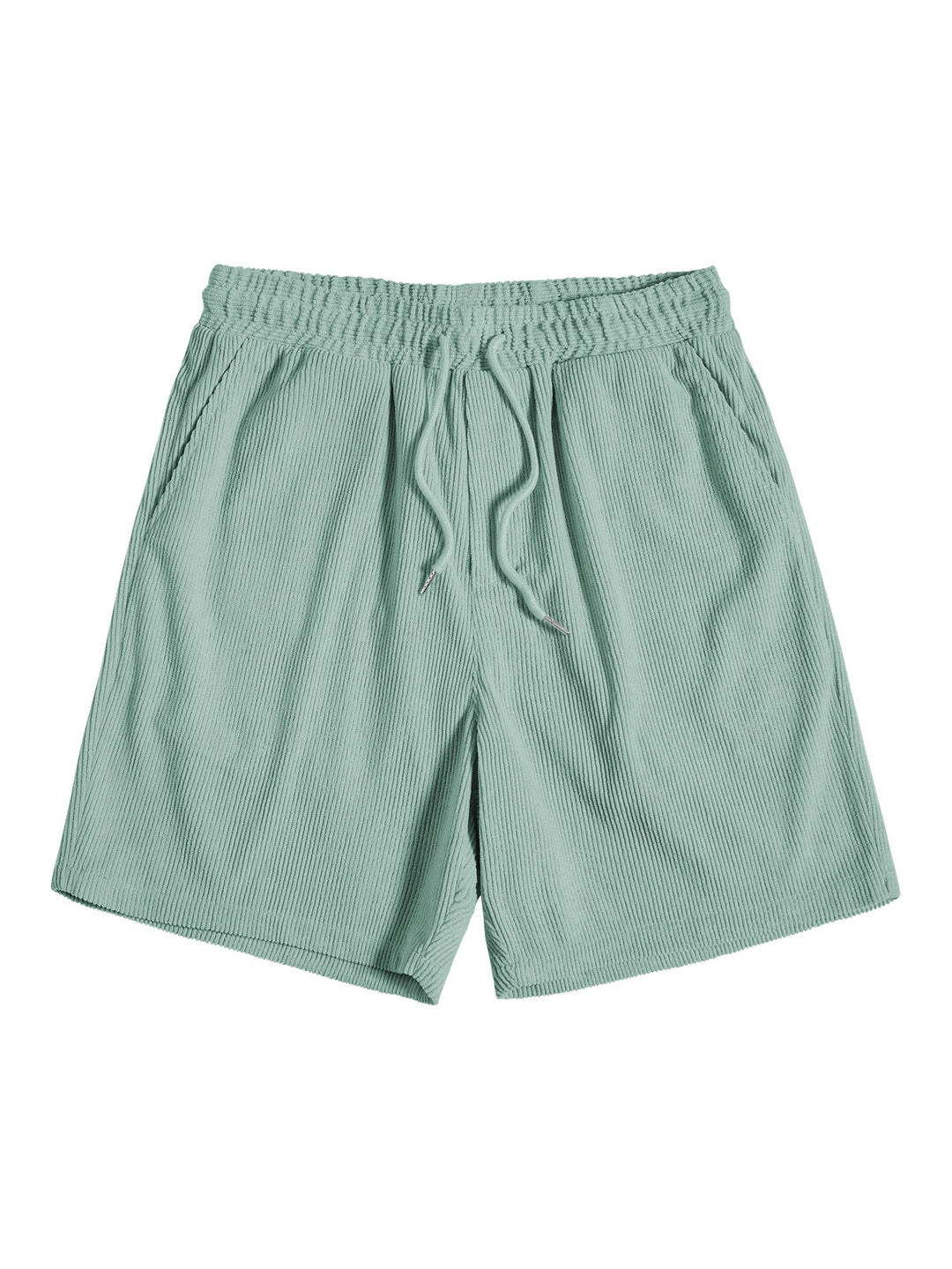 Corduroy overhemd met korte mouwen en shorts