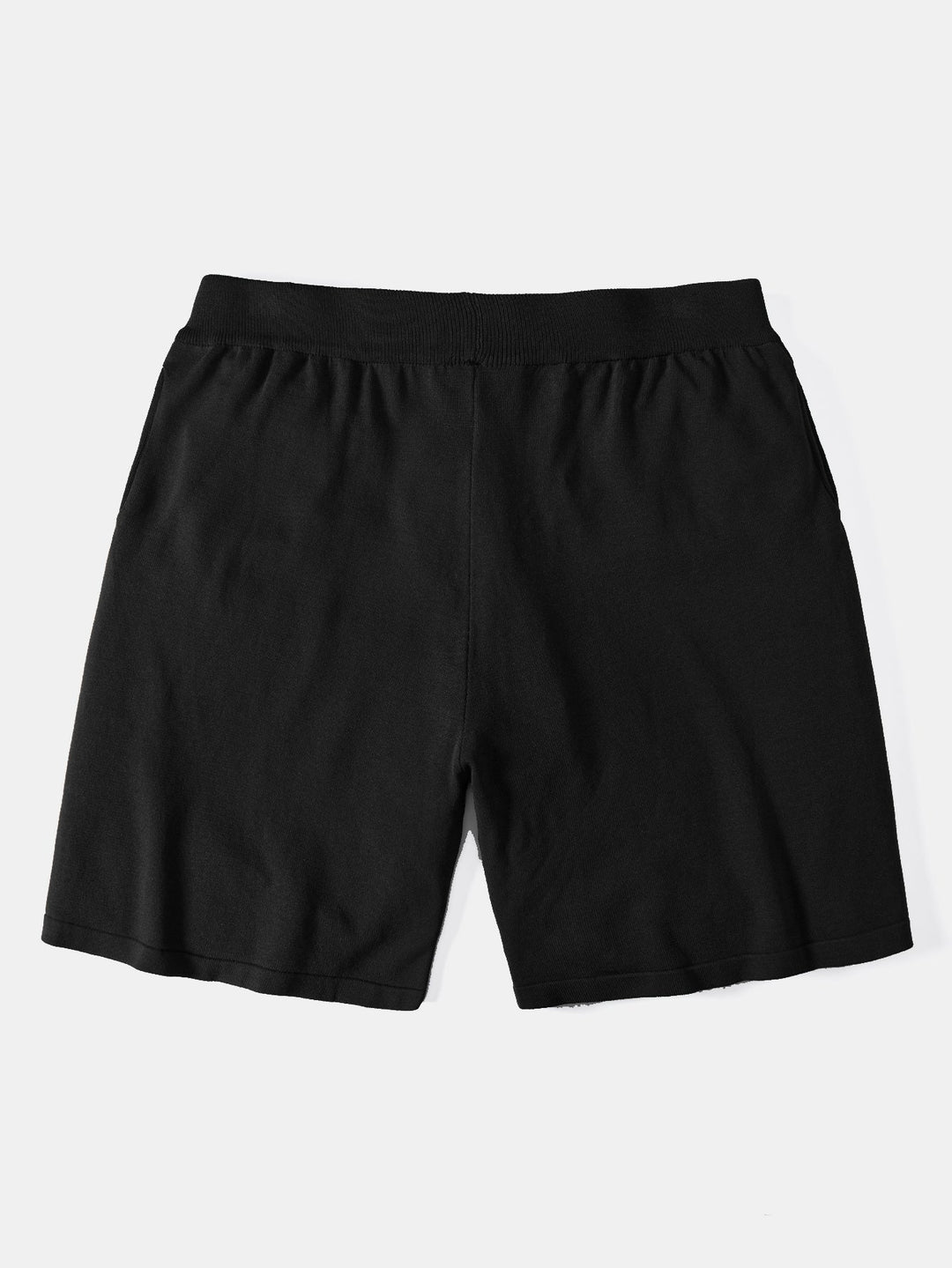 Paisley Knop Tricot Overhemd & Gebreide Shorts