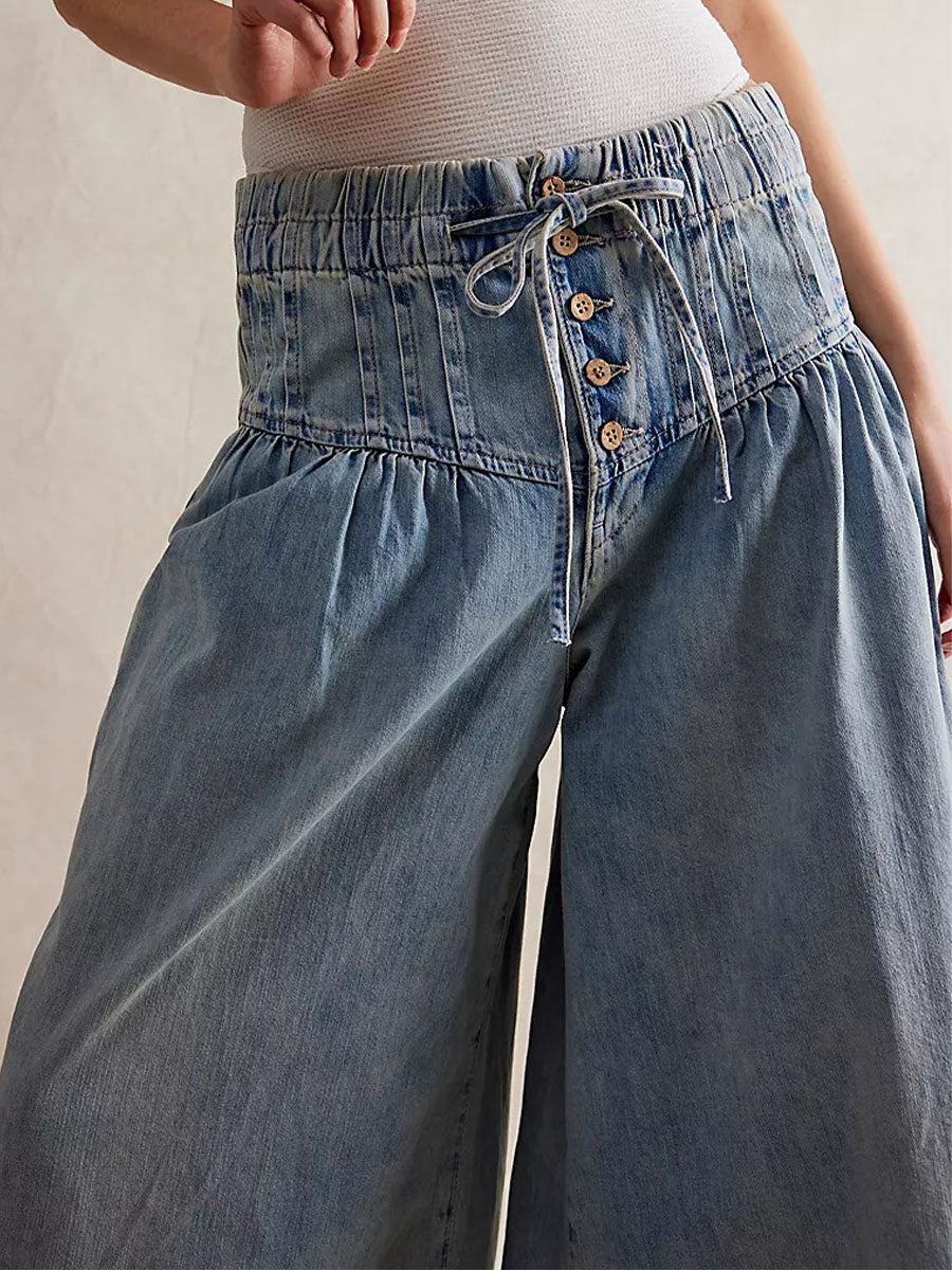 Losse Pas Wijde Jeans