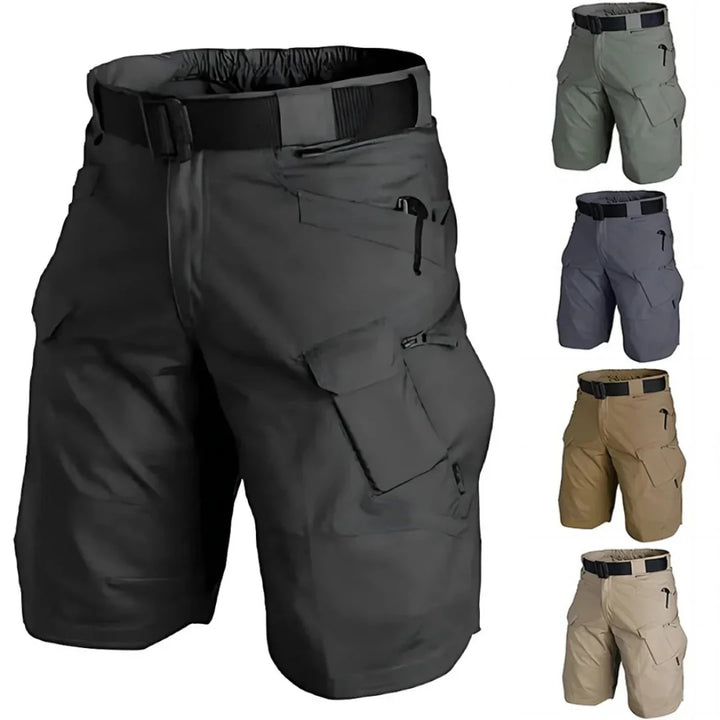 DAMIAN - CARGOSHORTS MET 7 ZAKKEN EN GRATIS RIEM