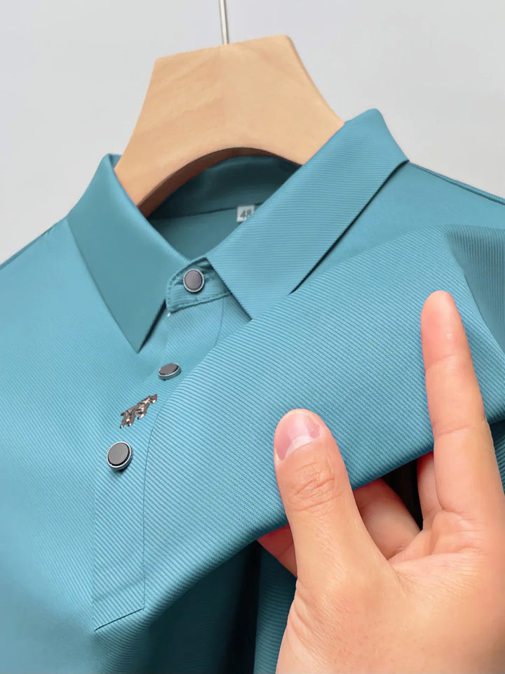 Veneto Classic: Kreukvrije Spierafsluitende Poloshirt