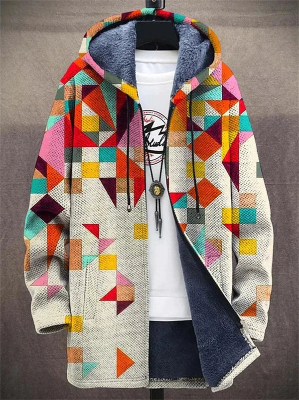 Hania - Een luxueuze cardigan geïnspireerd op kunst
