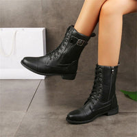 Erica Orthopedische Boots met Zijkleur Zipper