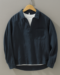 Kyoto Linnen Popover Shirt