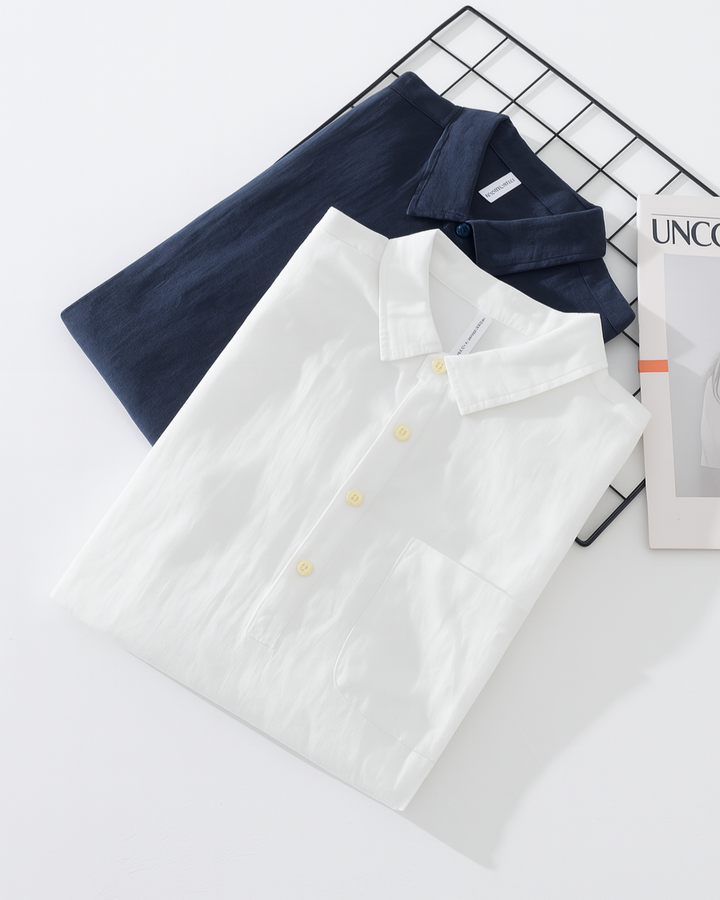 Kyoto Linnen Popover Shirt