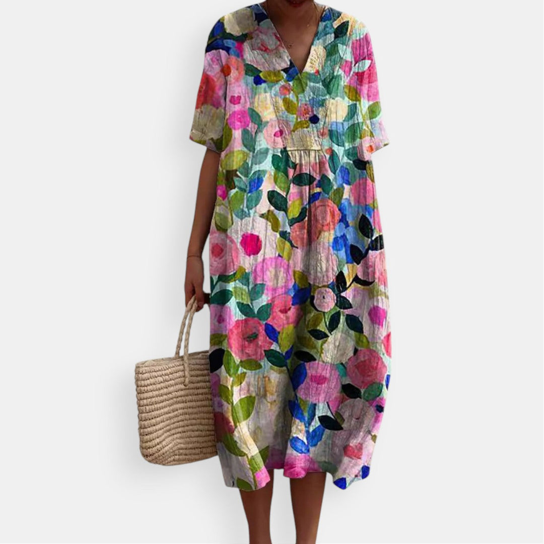 Daniela™ Comfort Bloemenjurk