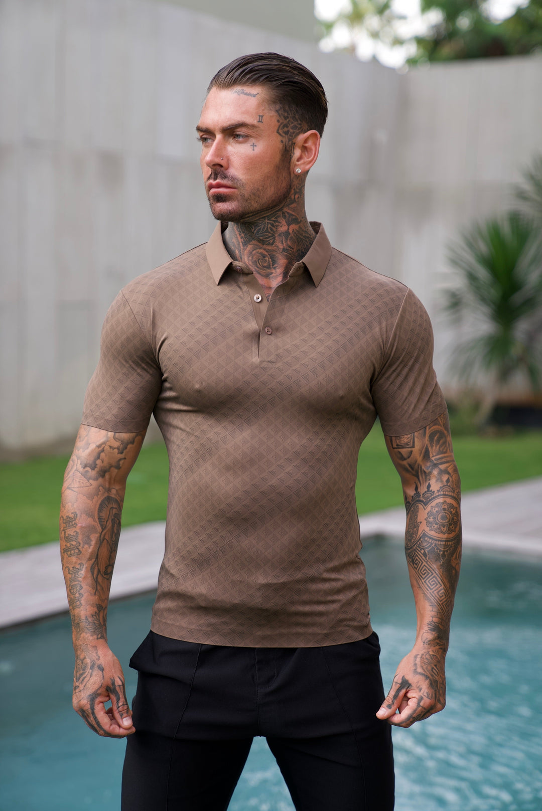 Tenace: Crosshatch Craft poloshirt