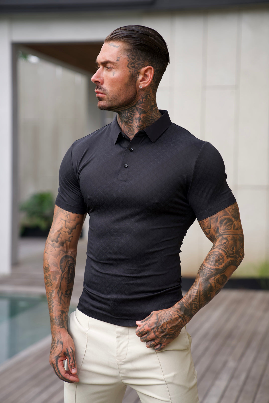 Tenace: Crosshatch Craft poloshirt