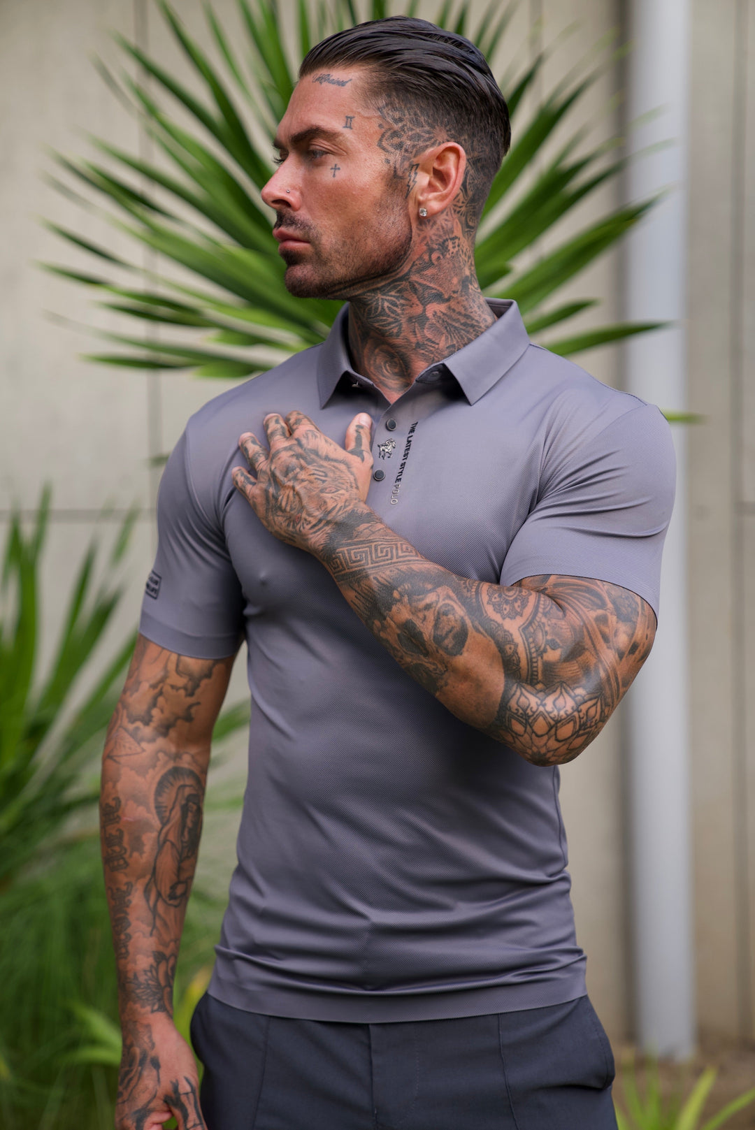 Verno | Kreukvrije Muscle Fit poloshirt 