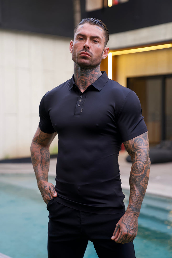 Verno | Kreukvrije Muscle Fit poloshirt 