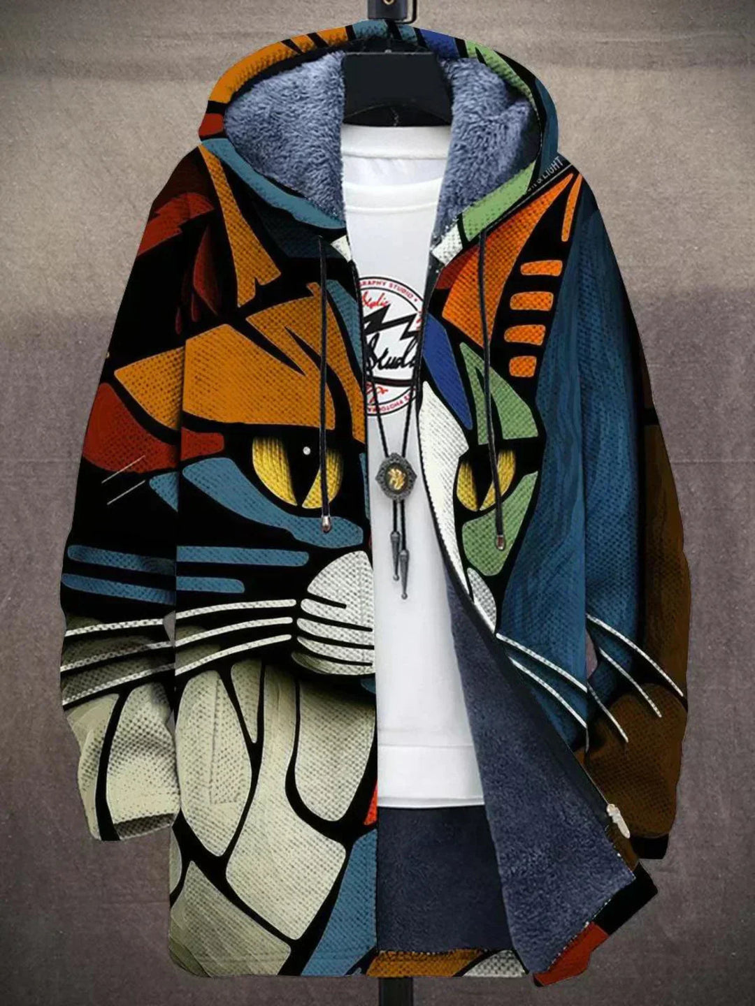 Viviana | Luxe cardigan geïnspireerd op kunst
